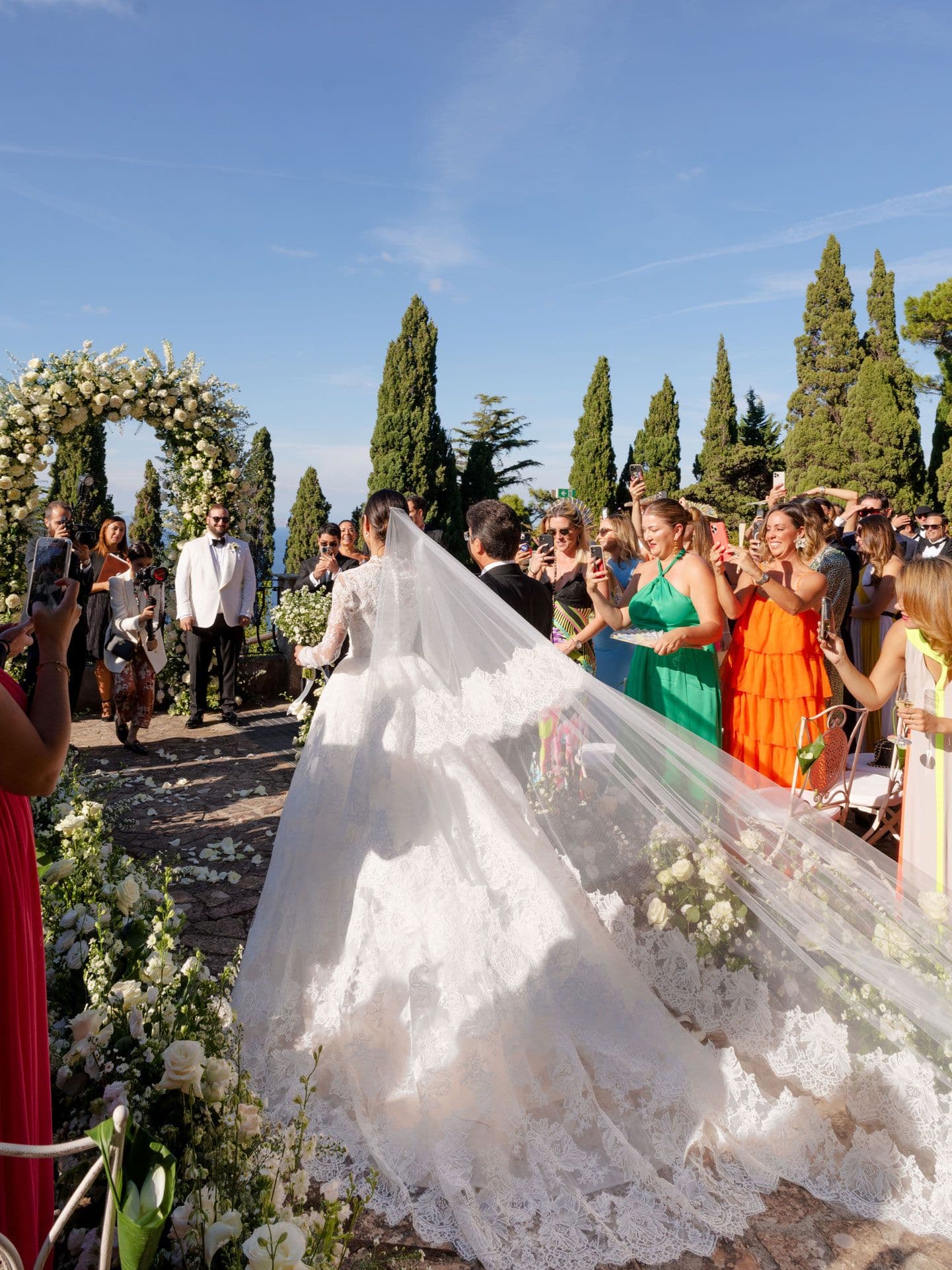 Adriana  Neville Capri wedding photographer