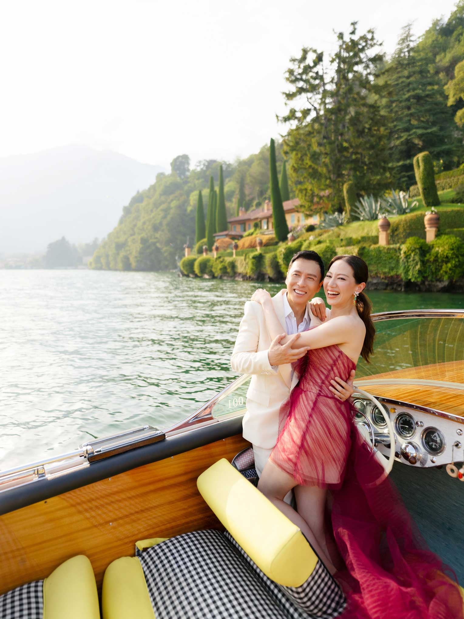 Cissy Donnie Lake Como wedding photographer