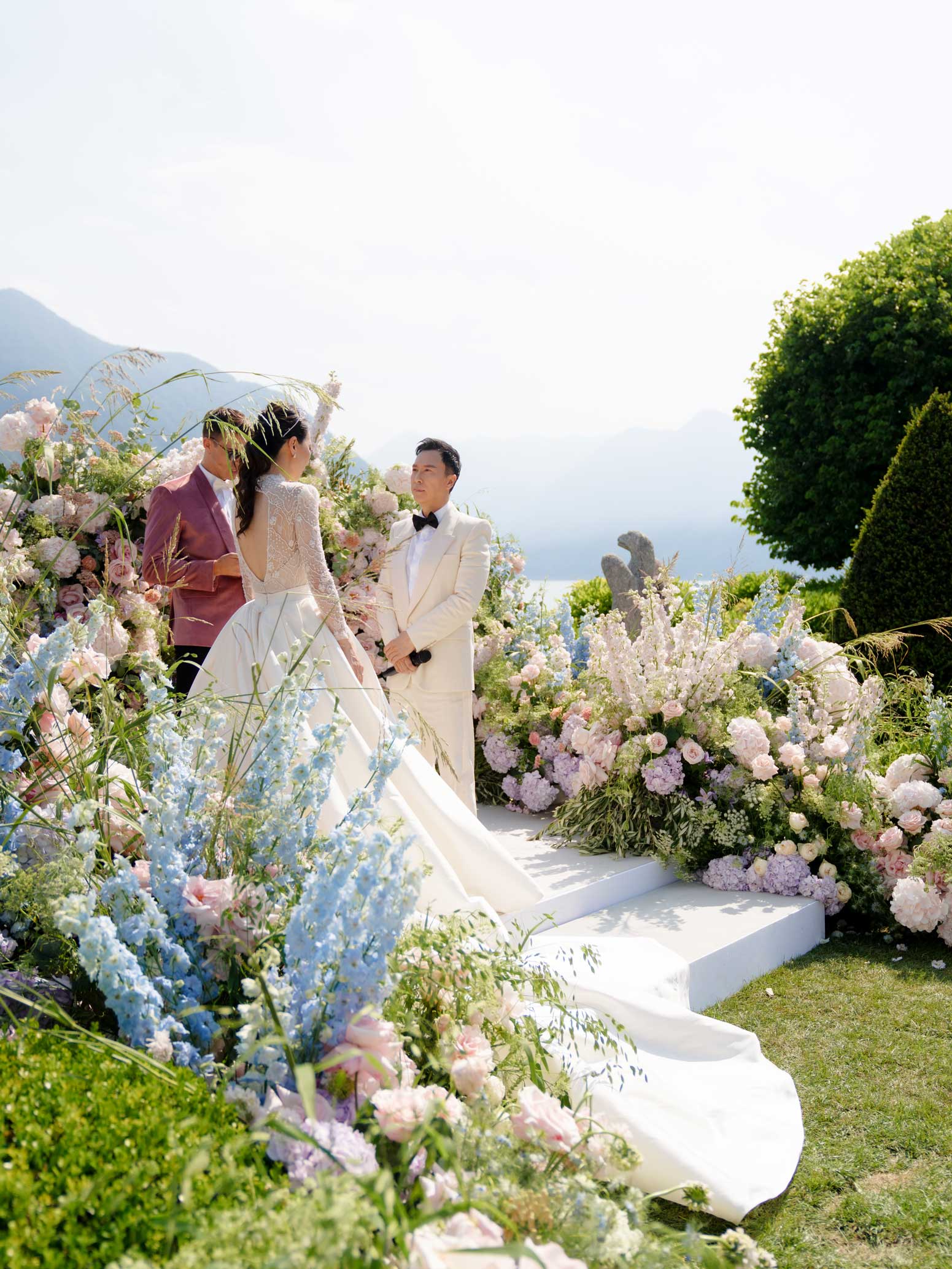 Cissy Donnie Lake Como wedding photographer