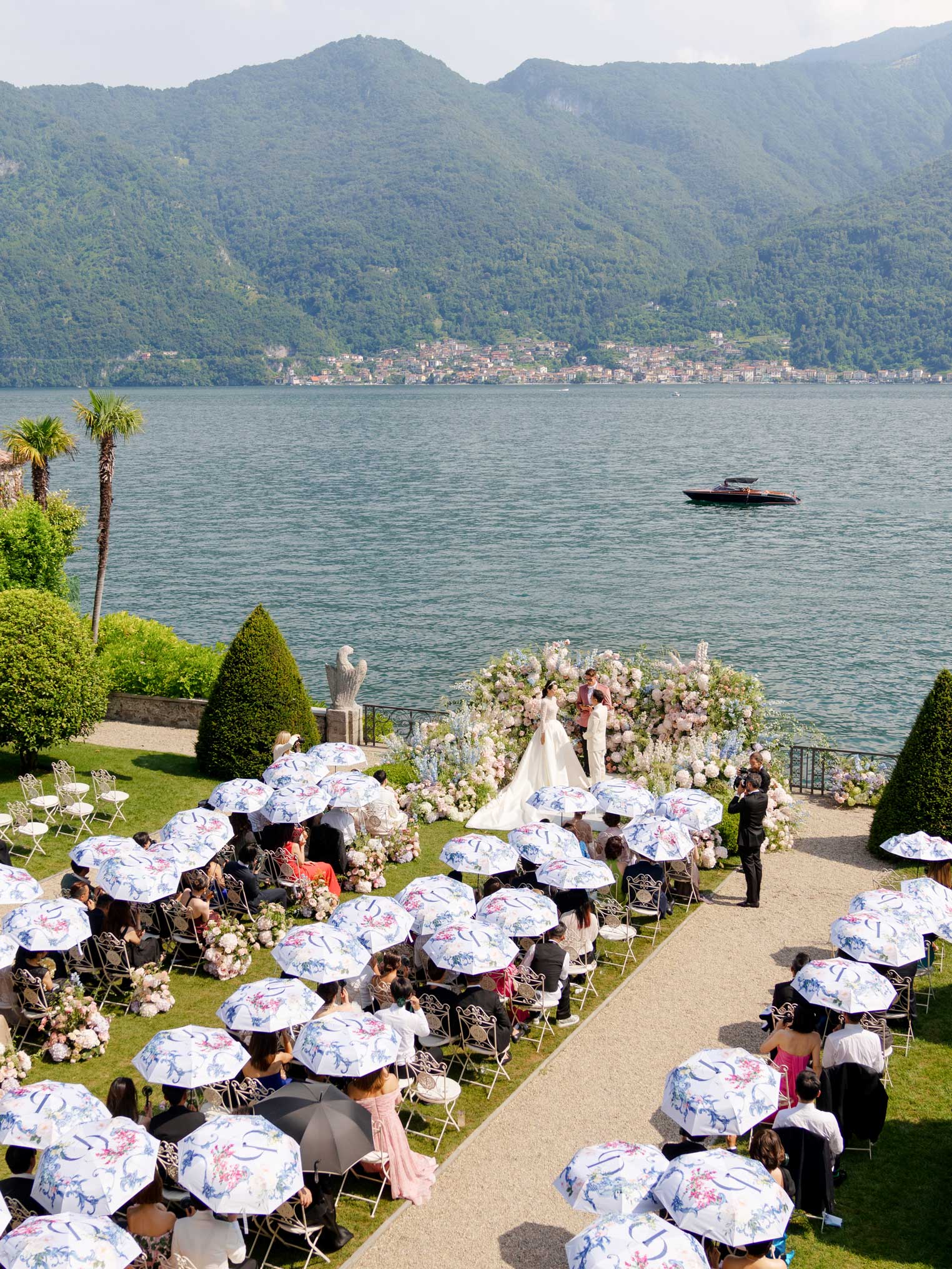 Cissy Donnie Lake Como wedding photographer