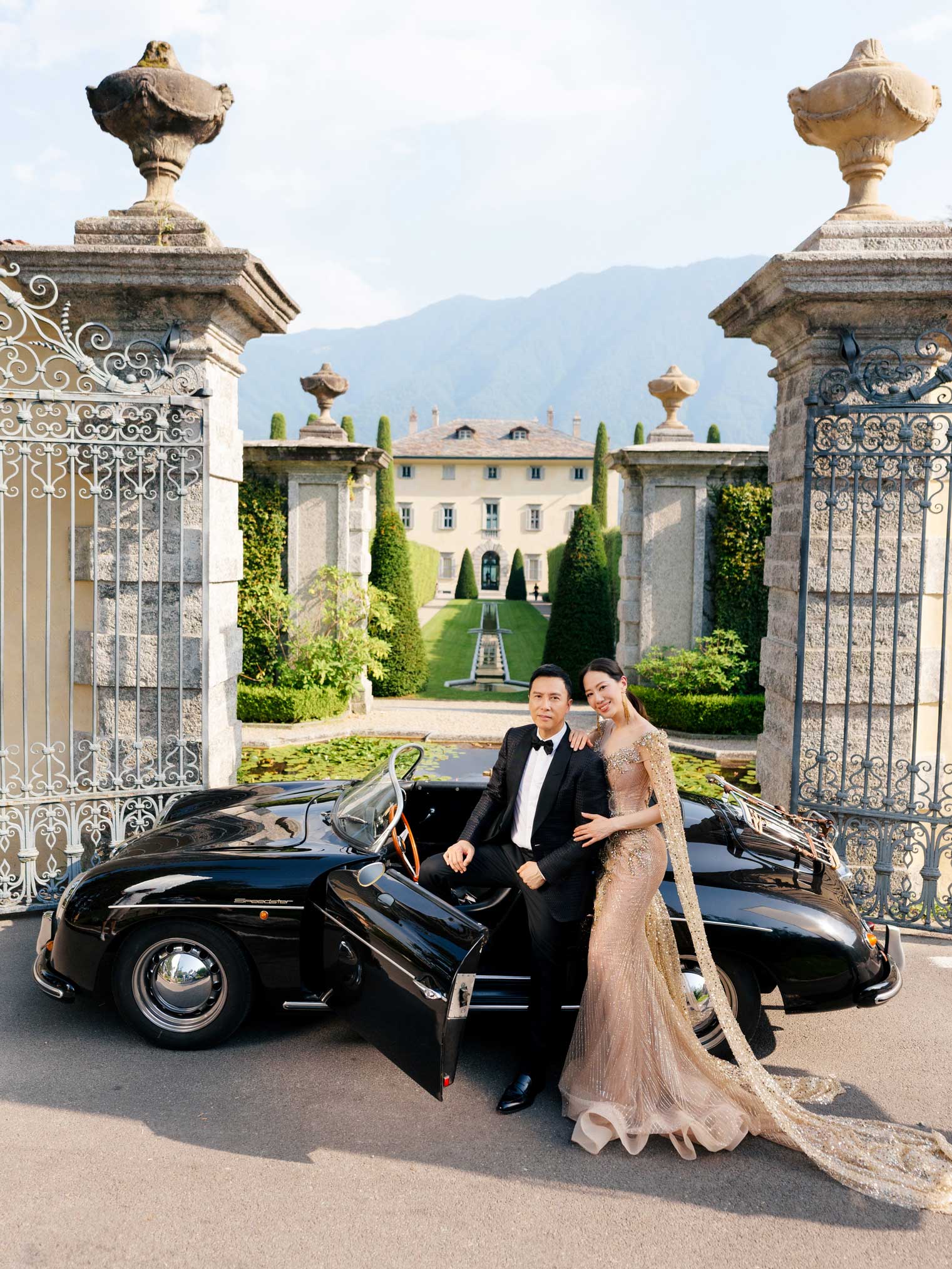 Cissy Donnie Lake Como wedding photographer