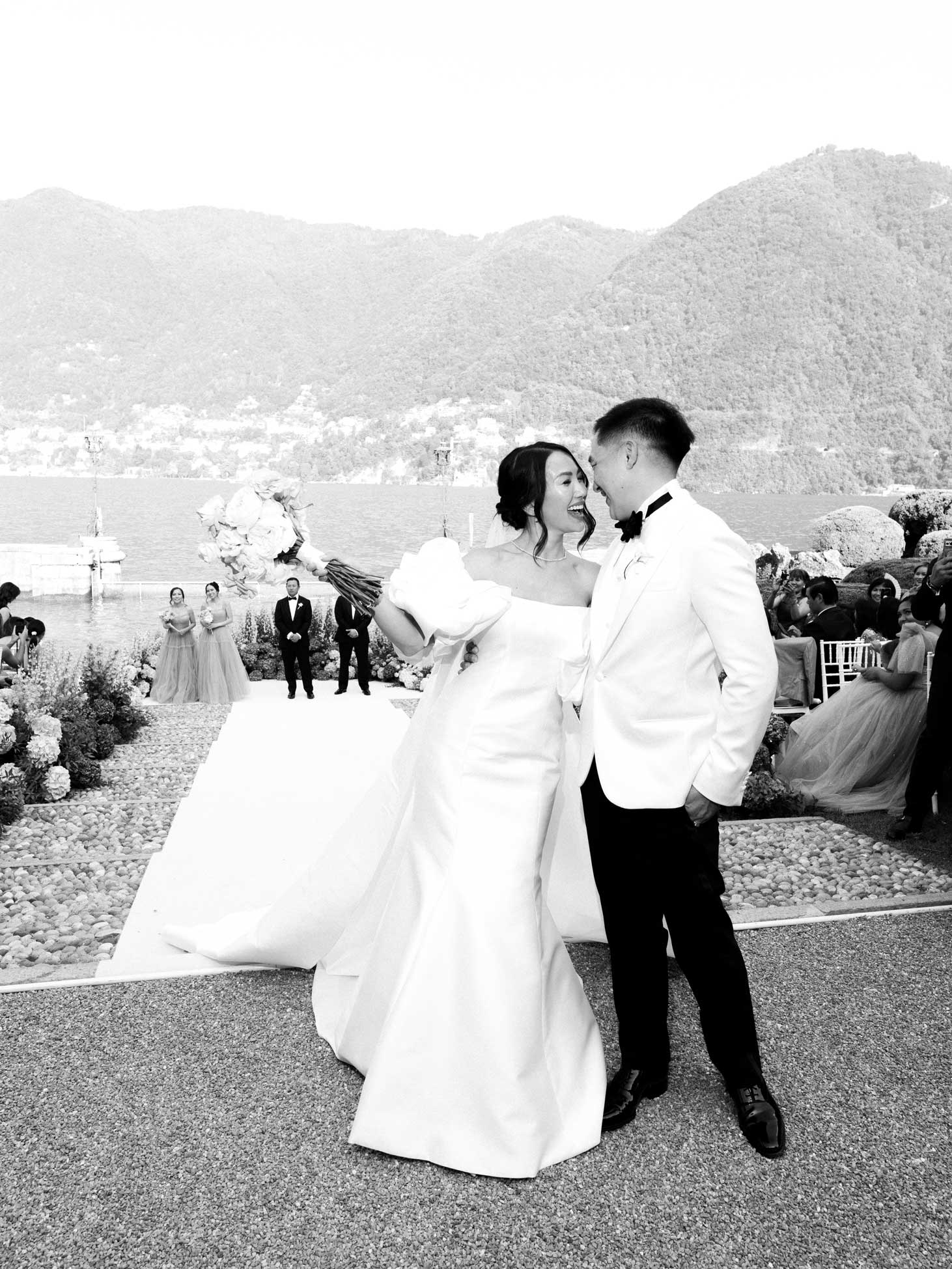 Mary Derek Lake Como wedding photographer